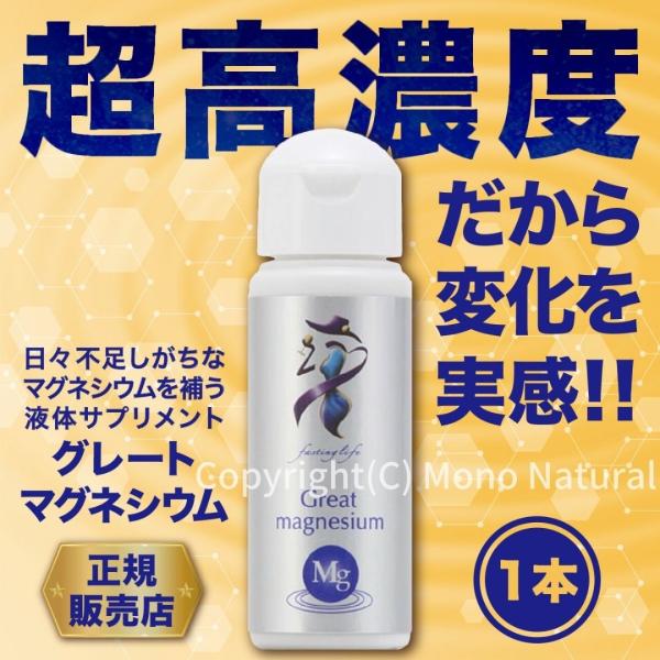 グレートマグネシウム 高濃度マグネシウム 50mL ミネラル サプリメント ファスティング