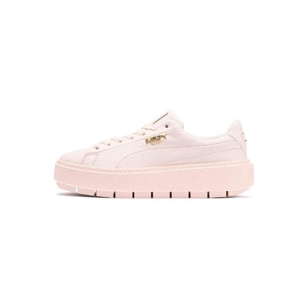 プーマ Puma プラットフォーム Platform Trace Premium Logo ウィメンズ スニーカーピンク 01 23 5ｃｍ サンプル品 01 サプリストア 通販 Yahoo ショッピング