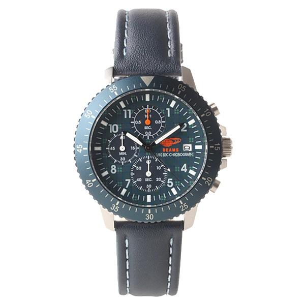 Beams ビームス 販売店限定モデル クロノグラフ 腕時計 メンズ ネイビー Bea04nv 新品正規品 Buyee Buyee 日本の通販商品 オークションの代理入札 代理購入