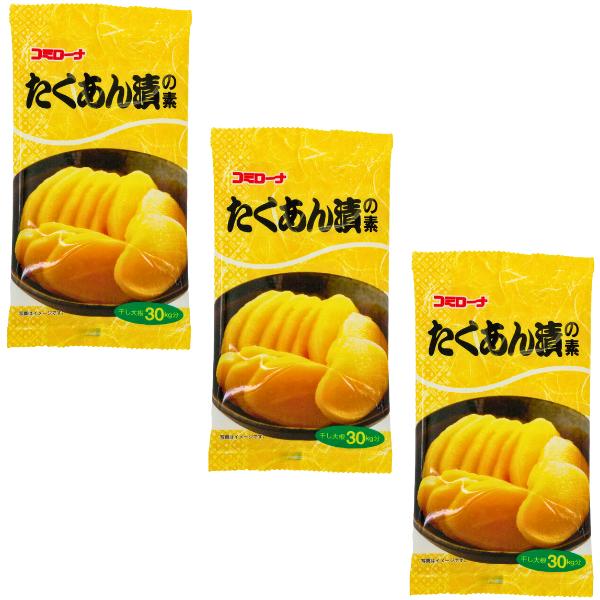 コーセーフーズ コミローナ たくあん漬けの素・調味料、甘味料、着色料配合で、失敗なくご家庭でおなじみのたくあんの味に漬けることができます。・「たくあん漬の素」1袋で干し大根が30kg漬かります。・炭酸カルシウム配合で、たくあんがすっぱくなり...