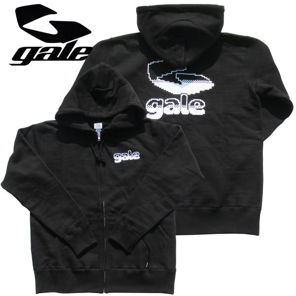 GALEO パーカー GALE ゲール ヘビーウェイトジップパーカー 12.4oz (GL-764) BLK
