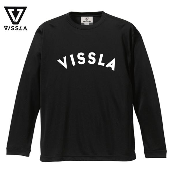 VISSLA ヴィスラ 2023 ハイブリット LS T-Shirts ブラック 水陸両用 サーフTシャツ