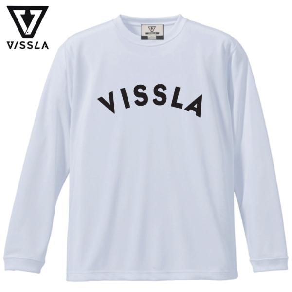 VISSLA ヴィスラ 2023 ハイブリット LS T-Shirts ホワイト 水陸両用 サーフTシャツ