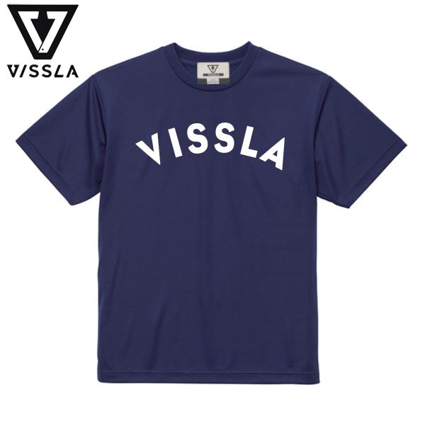 VISSLA ヴィスラ 2023 ハイブリット SS T-Shirts ブルー 水陸両用 