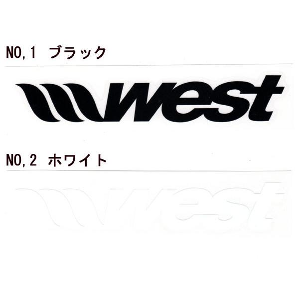 WEST ウエストステッカー Solid (L) WESTはウエスタンオーストラリア生まれのウエットスーツ！リアルサーファーに人気です。▼サイズ：3cm X 18cm▼カラー：ブラック・ホワイト※画像は実物と若干ことなって見える場合がありま...