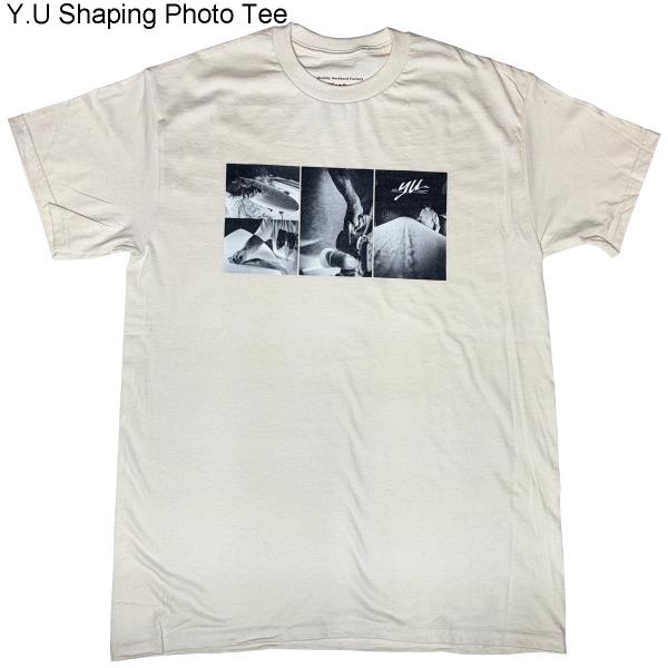 YU-ShapingPhoto-tee Y.U 植田義則 シェーピングフォト Tシャツ