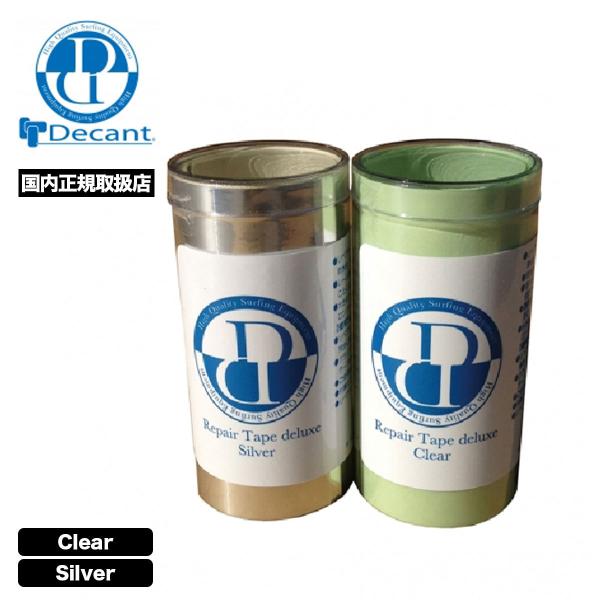 【国内正規取扱店】DECANTREPAIR TAPE DX【300623】ボードクラッシュ時の応急テープ。錆びにくいハサミ付。強度・粘着度・防水性にも優れる。色はClear,Silver■サイズ：100mm × 500mm■容量：2枚■カラ...