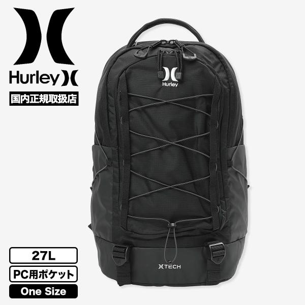 新品　ハワイ　正規店購入　ハーレーダヴィッドソン　ボストン　リュックにも Hurley（ハーレー） メンズ バックパック リュック 27L PCポケット