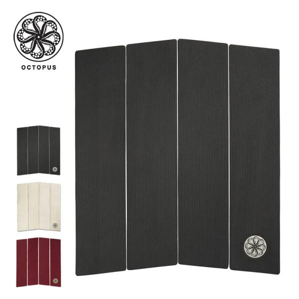 OCTOPUS｜オクトパスFRONT DECK CORDUROY GRIPフロント デッキパッド 4ピースこの独自の形状によりグリップ力は格段に向上し、より難易度の高いマニューバー＆スピードにのった高いエアーを容易に。           ...