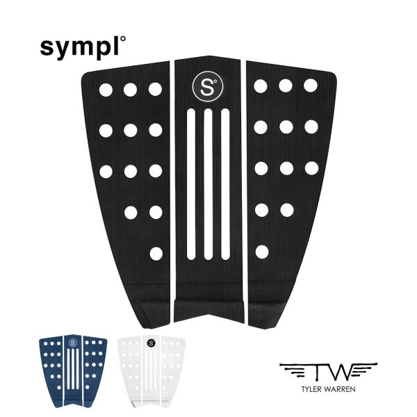 “SYMPL°”（シンプル）TYLER WARREN SIGNATURE SERIESN°2 Tyler Warren Traction4 pieceカラー ： ブラック/ネイビー/ホワイト【検索キーワード】サーフボード サーフィン タイラ...