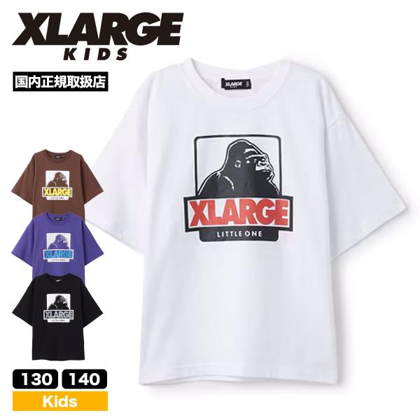 XLARGE KIDS キッズ 半袖Tシャツ トップス 男の子 子供 ゴリラ