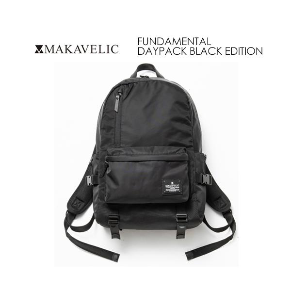 送料無料 MAKAVELIC FUNDAMENTAL DAYPACK BLACK EDITION マキャ