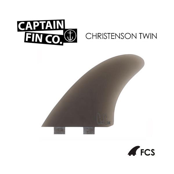 CAPTAINFIN LvetB NXe\ cC FCS GtV[GX/CHRISTENSON TWIN ESPECIAL Twin Tab SMOKE