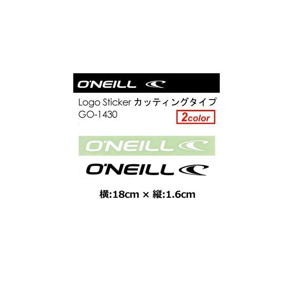 O'neill オニール ステッカー/O'neill Logo Sticker カッティングタイプ 18cm GO-1430
