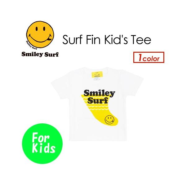 �������� Smiley Surf �X�}�C���[�T�[�t T�V���c ���� �L�b�Y �q��/Surf Fin Kid's Tee �T�[�t�t�B�� T�V���c