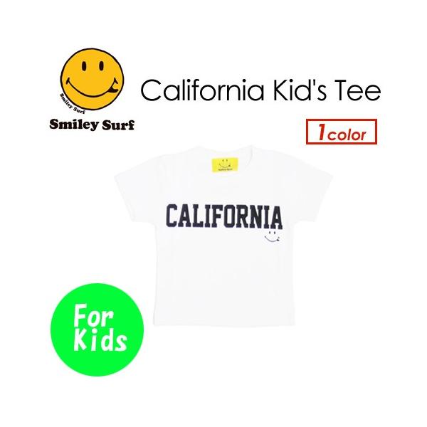 �������� Smiley Surf �X�}�C���[�T�[�t T�V���c ���� �L�b�Y �q��/California Kid's Tee �J���t�H���j�A T�V���c