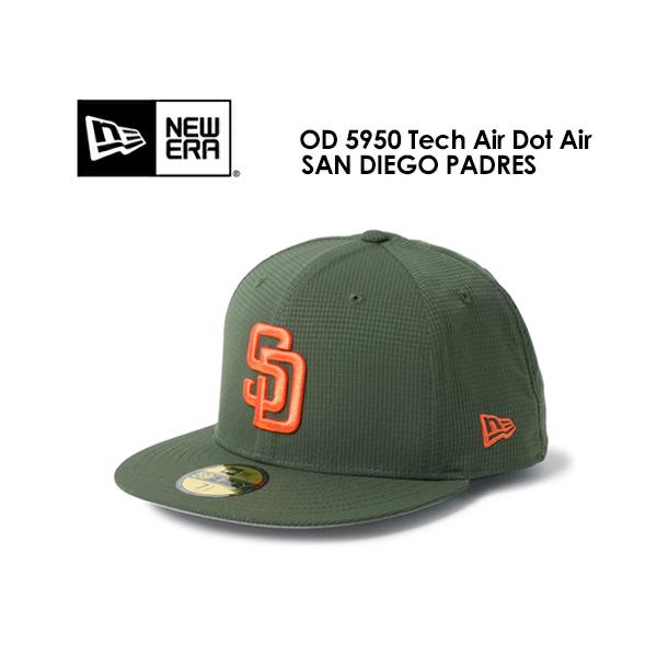 正規品 NEW ERA ニューエラ OUTDOOR アウトドア 帽子 CAP キャップ/OD 59FIFTY TECH AIR DOT AIR サンディエゴ・パドレス 14774429