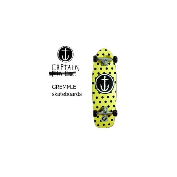GREMMIEスケートボードコンプリートセットグラミースケボーキャプテンフィン GREMMIEスケートボードコンプリートセットグラミースケボーキャプテン
