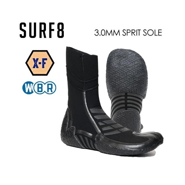 SURF8 サーフエイト 防寒対策 ブーツ X-FLEX/3.0MM スプリットソール