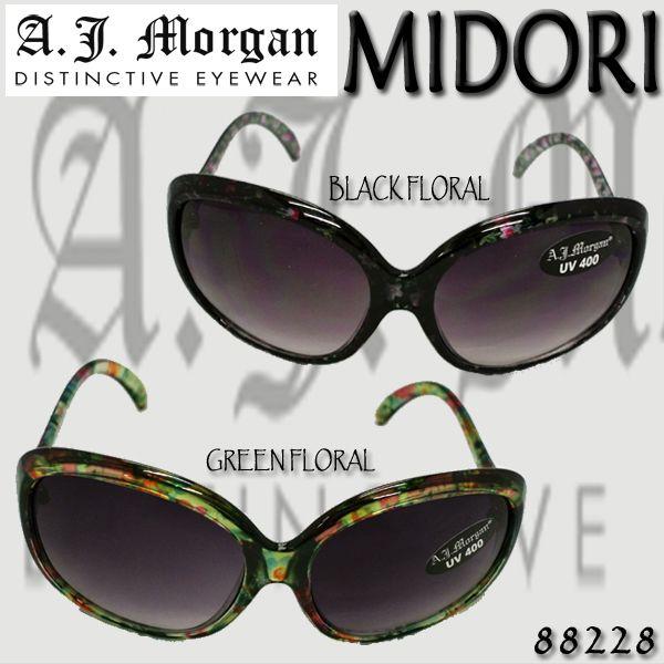 在庫処分セール！AJ MORGAN/エイジェイモーガン MIDORI サングラス UV400 SUN GLASS　EYEWEAR メガネ