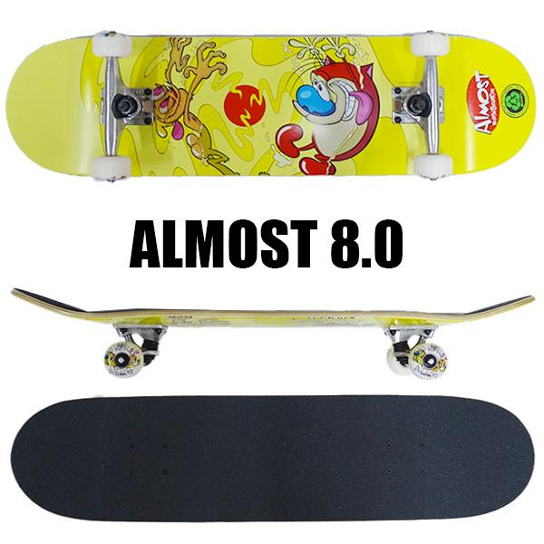 ALMOST/オルモスト コンプリートスケートボード/スケボー REN&STIMPY