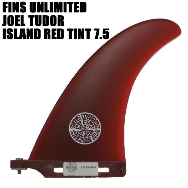 通常 1本タイプ FINS UNLIMITED カットフィン 7.5インチ RED - サーフィン