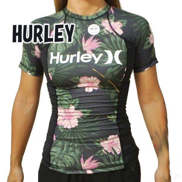 ړ]Z[I݌ɌIHURLEY/n[[ fB[X bVK[h ONE&amp;ONLY LANAI S/S RASHGUARD ANTHRACITE p LADYS[ԕis]
