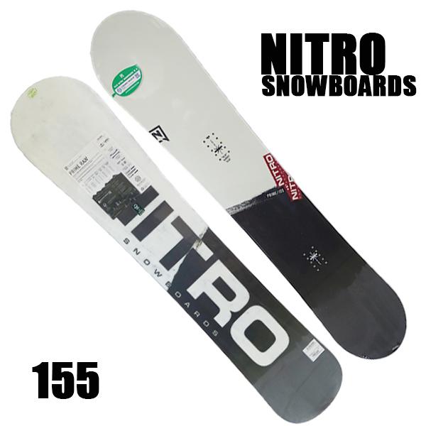 在庫処分セール！ナイトロ スノボー NITRO PRIME RAW 155 スノーボード 