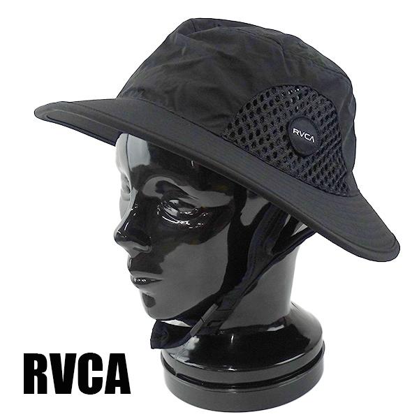 RVCA/ルーカ RVCA SURF BUCKET HATS BLACK サイドメッシュ サーフ