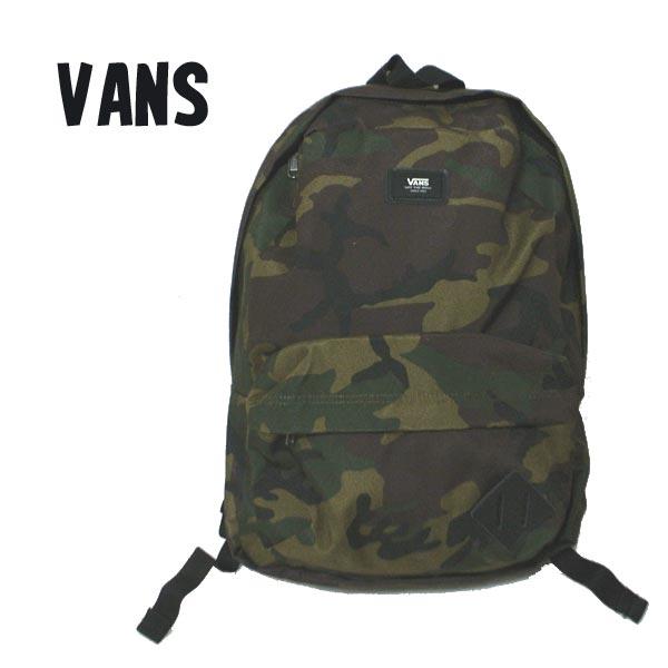 vans backpack camo