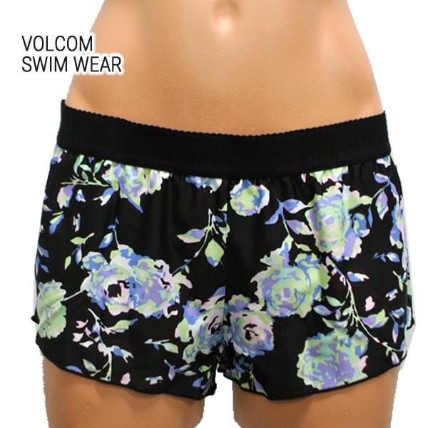 在庫処分セール！VOLCOM/ボルコム レディース LADYS NOIR U SURE 2 SWIMWEAR BLACK 女性用  海パン 水着 スイムウェア
