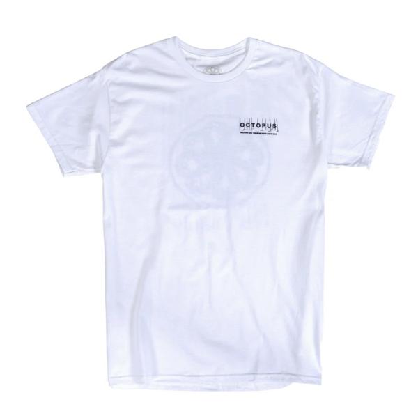 OCTOPUS オクトパス SHREDDED S/S T-Shirt  White