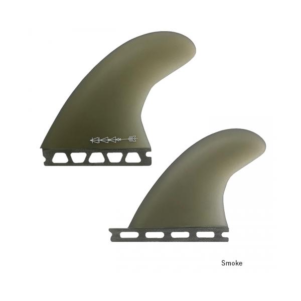 TRUE AMES FIN TAPPY QUAD 4FIN サーフィン フィン TRUE AMES FIN TAPPY QUAD 4FIN サーフィン フィン SMOKE