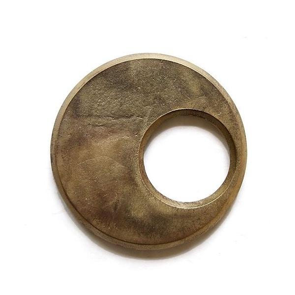 FUTAGAMI 真鍮の生活用品 鍋敷き　「月」