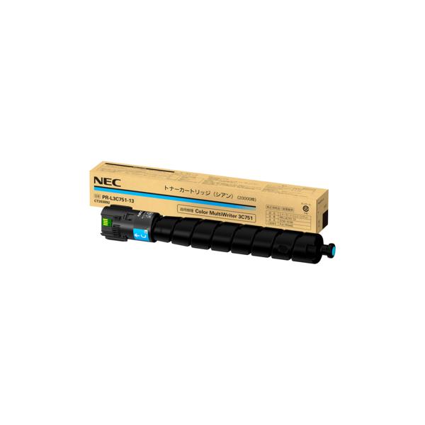 NEC 純正 トナー PR-L3C751-13 シアン : OFFICE NET - 通販