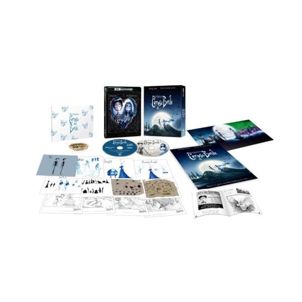 【取寄商品】UHBD/海外アニメ/ティム・バートンのコープスブライド(Ultra HD Blu-ray) (4K Ultra HD Blu-ray+Blu-ray) (本編77分+4K Ultra HD Blu-r..