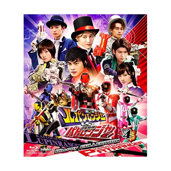 【取寄商品】BD/キッズ/快盗戦隊ルパンレンジャーVS警察戦隊パトレンジャー Blu-ray COLLECTION 4(Blu-ray) (3Blu-ray+CD)