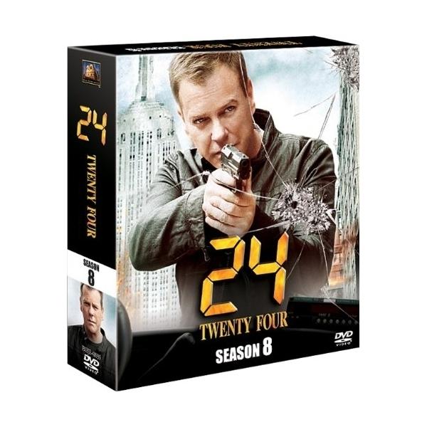 【取寄商品】DVD/海外TVドラマ/24-TWENTY FOUR- SEASON8 SEASONS コンパクト・ボックス (初廉価版/特別収録:『ライ・トゥ・ミー 嘘の瞬間』第1話)