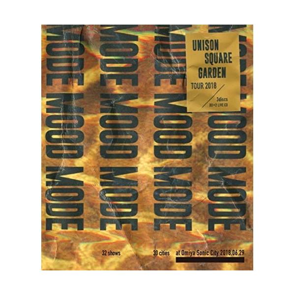 BD/UNISON SQUARE GARDEN/UNISON SQUARE GARDEN TOUR 2018 MODE MOOD MODE at Omiya Sonic City 2018.06.29(Blu-ray) (Blu-ray+2CD)