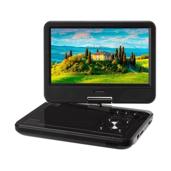 10.1型液晶搭載ポータブルDVDプレーヤー / GREEN HOUSE : サプライズ