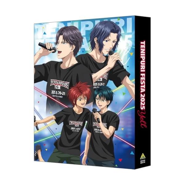 【取寄商品】BD/アニメ/テニプリフェスタ2025 応援(エール)(Blu-ray) (本編ディスク2枚+特典ディスク1枚)【Pアップ