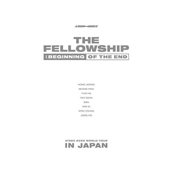 BD/ATEEZ/ATEEZ 2022 WORLD TOUR(THE FELLOWSHIP : BEGINNING OF THE END) IN JAPAN(Blu-ray)【Pアップ