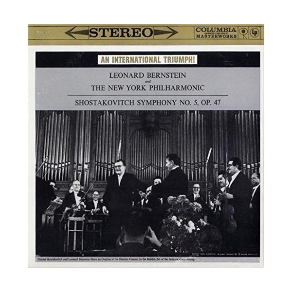 CD/レナード・バーンスタイン/ショスタコーヴィチ:交響曲第5番 プロコフィエフ:古典交響曲 (ライナーノーツ) (期間生産限定盤)