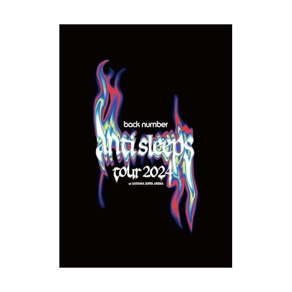 back number anti sleeps tour 2024 初回盤DVD Amazon.co.jp: back number 