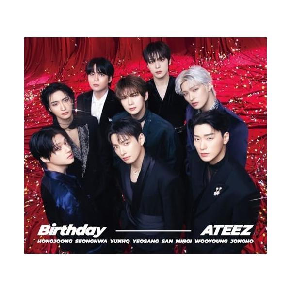 ATEEZ Birthday ユニバ ソロ盤 FC 8形態 8種コンプ ✖︎3A ATEEZ Birthday ユニバ ソロ盤 FC 8形態 8種コンプ ✖︎3A