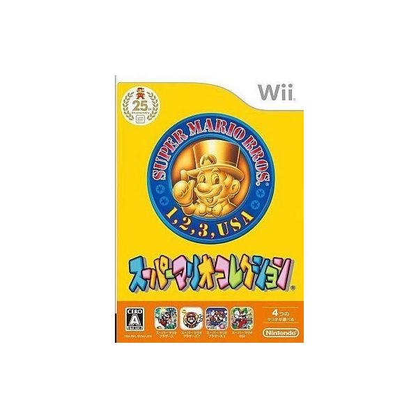 商品名：中古Wiiソフト スーパーマリオコレクション(ソフト単品)※ソフト単品の商品となります。サウンドトラック、ブックレットは付属しませんのでご了承の上、ご購入下さい。『スーパーマリオコレクション』をWiiで復刻。25年の歴史が詰まった、...