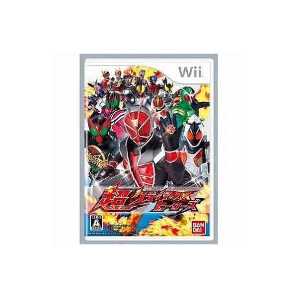 商品名：中古Wiiソフト 仮面ライダー 超クライマックスヒーローズRVJ-SKHJ-JPN超進化バトル開戦!!空間を使ったバトルでフィールドを駆け巡れ!!歴代ライダーが大集結する格闘アクションゲーム！前作でも好評だった「かんたんモード」も超...