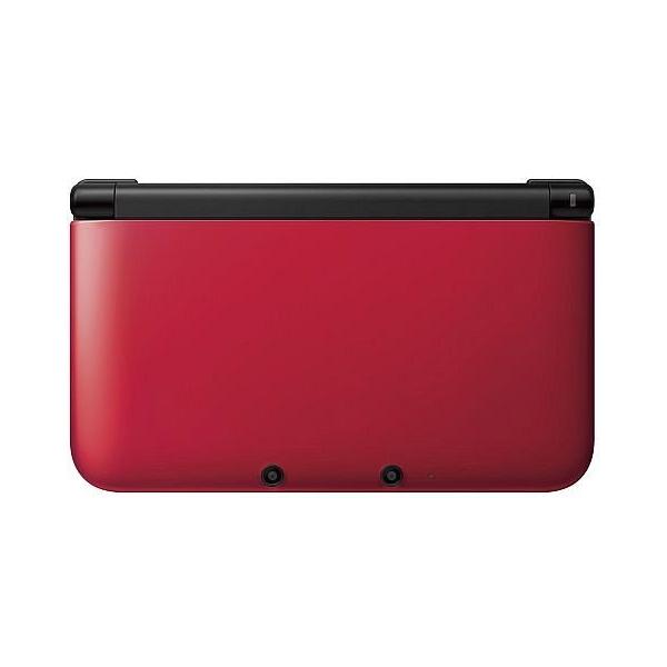 中古ニンテンドー3DSハード ニンテンドー3DSLL本体 レッド×ブラック  