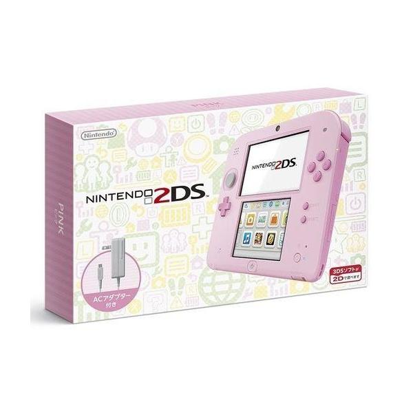 中古ニンテンドー3DSハード ニンテンドー2DS本体 ピンク