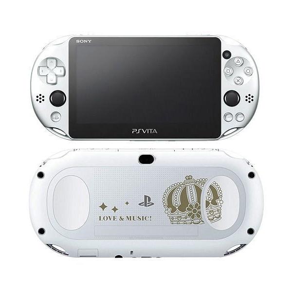 PSVITAハード PlayStation Vita本体 うたの☆プリンスさまっ♪ MUSIC3 王冠 刻印モデル (グレイシャ